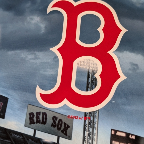 Great Condition: MLB Boston Red Sox Stadium Tee Shirt Kids Med 10/12 - Picture 2 of 12